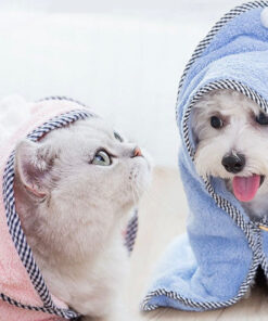 pet bathrobe