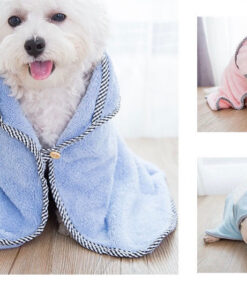pet bathrobe