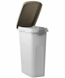 pet food jar kerbl white brown 15 l