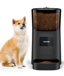 automatic cat feeder wifi enable smart pet dog food dispenser