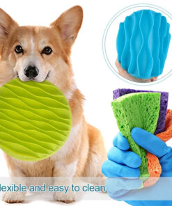 pet dog cat food slow feeder