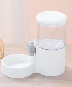 automatic hanging pet water and food feeder