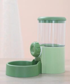 automatic hanging pet water and food feeder