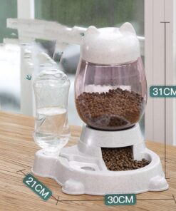 automatic pet food and water dispenser