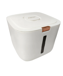 pet food storage container flip top