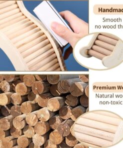 pet haven wooden hamster cage set