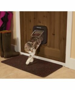 cat flap petsafe ppa19 16811 brown 22 x 23,9 cm