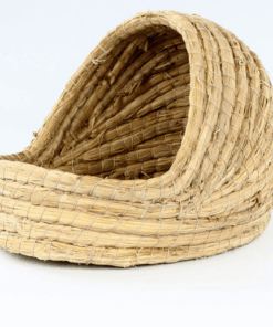 handcrafted natural grass hideaway