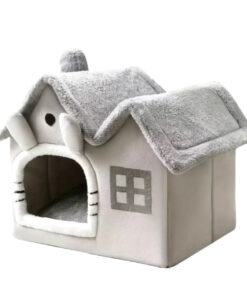 classic soft cat house bed for small pets
