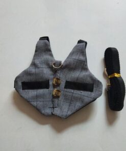 rabbit leash rabbit dress: whimsical bunny chest strap dress