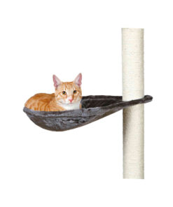 hanging cat hammock trixie hammock grey metal