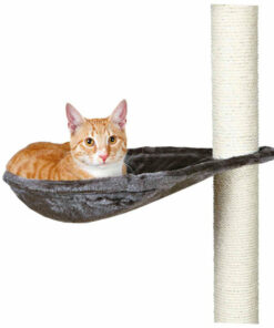 hanging cat hammock trixie hammock grey metal