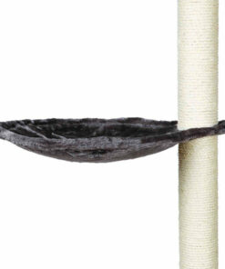 hanging cat hammock trixie hammock grey metal