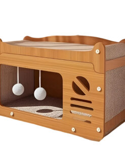 2 in 1 wall cat bed and scratching post