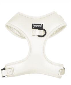 adjustable silk harness white