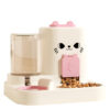 automatic cat feeder and water dispenser set