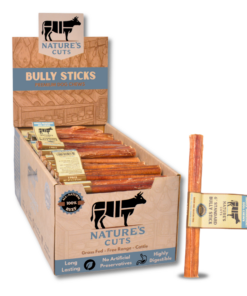 6" standard bully sticks display box