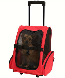 multi purpose pet bag foldable travel carrier with wheels