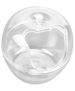 luxury clear plastic hamster bathtub