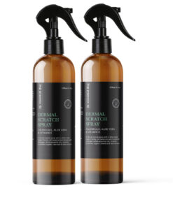 dermal scratch spray for dogs: aloe vera, calendula & vitamin e