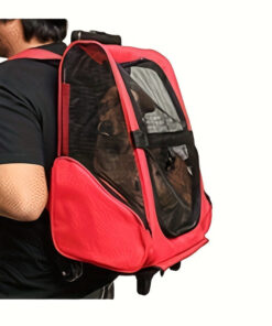 multi purpose pet bag foldable travel carrier with wheels