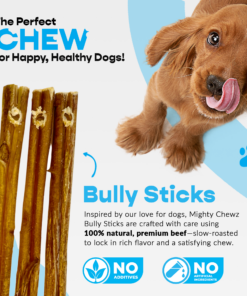 12" thick bully sticks refill pack