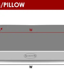 chester dog mattress (in chocolate brown or graphite grey) by scruffs