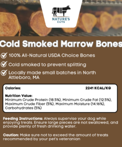 organic whole cold smoked bone (10 ct/pack)