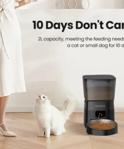 smart control automatic pet feeder for cats and dogs