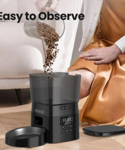 smart control automatic pet feeder for cats and dogs