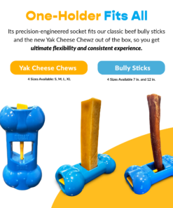 4 pack small yak cheese bully bone pro included