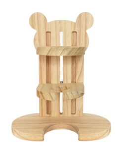 adjustable height wooden hamster water dispenser
