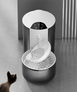 smart cat water fountain with 3l, usb & battery