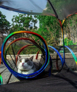 tunnel tent playpen for cats & small pets