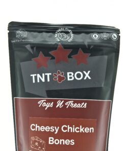 cheesy chicken bones dog treats all natural oven baked