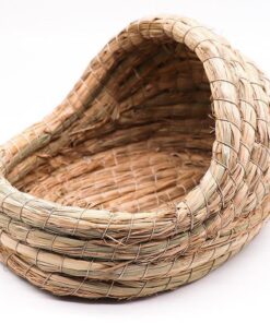 cozy critter castle warm winter hamster nest and hedgehog house