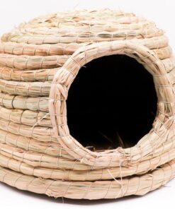 cozy critter castle warm winter hamster nest and hedgehog house