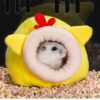 cozy fruit themed small pet nest perfect for your furry friend!