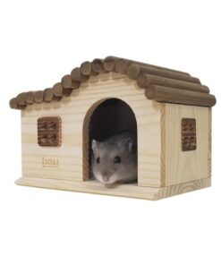 cozy woodland retreat for small pets