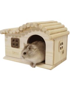 cozy woodland retreat for small pets