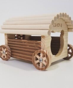 cozy woodland retreat for small pets