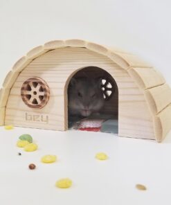 cozy woodland retreat for small pets