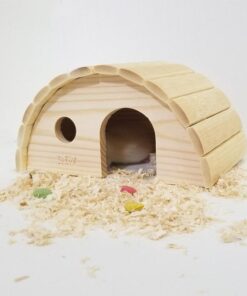 cozy woodland retreat for small pets