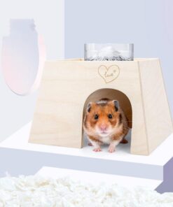 cozy woodland retreat hamster hideout
