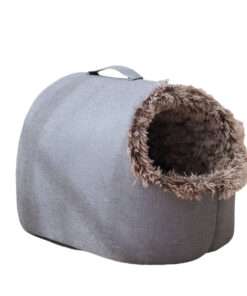 donut plush cat bed cozy cradle nest