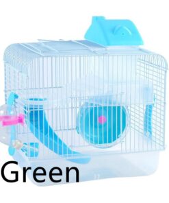 deluxe hamster castle: a colorful haven for your furry friend