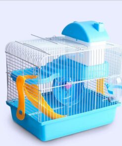 deluxe hamster castle: a colorful haven for your furry friend