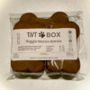 biggie bacon bones dog treats all natural oven baked