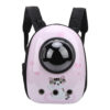 malý zvierací batoh na nosenie, ružový s mačičkou