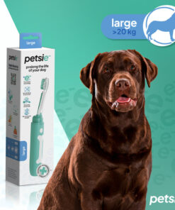 petsie dog toothbrush (size l 20+kg)